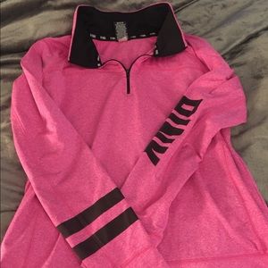 PINK quarter zip
